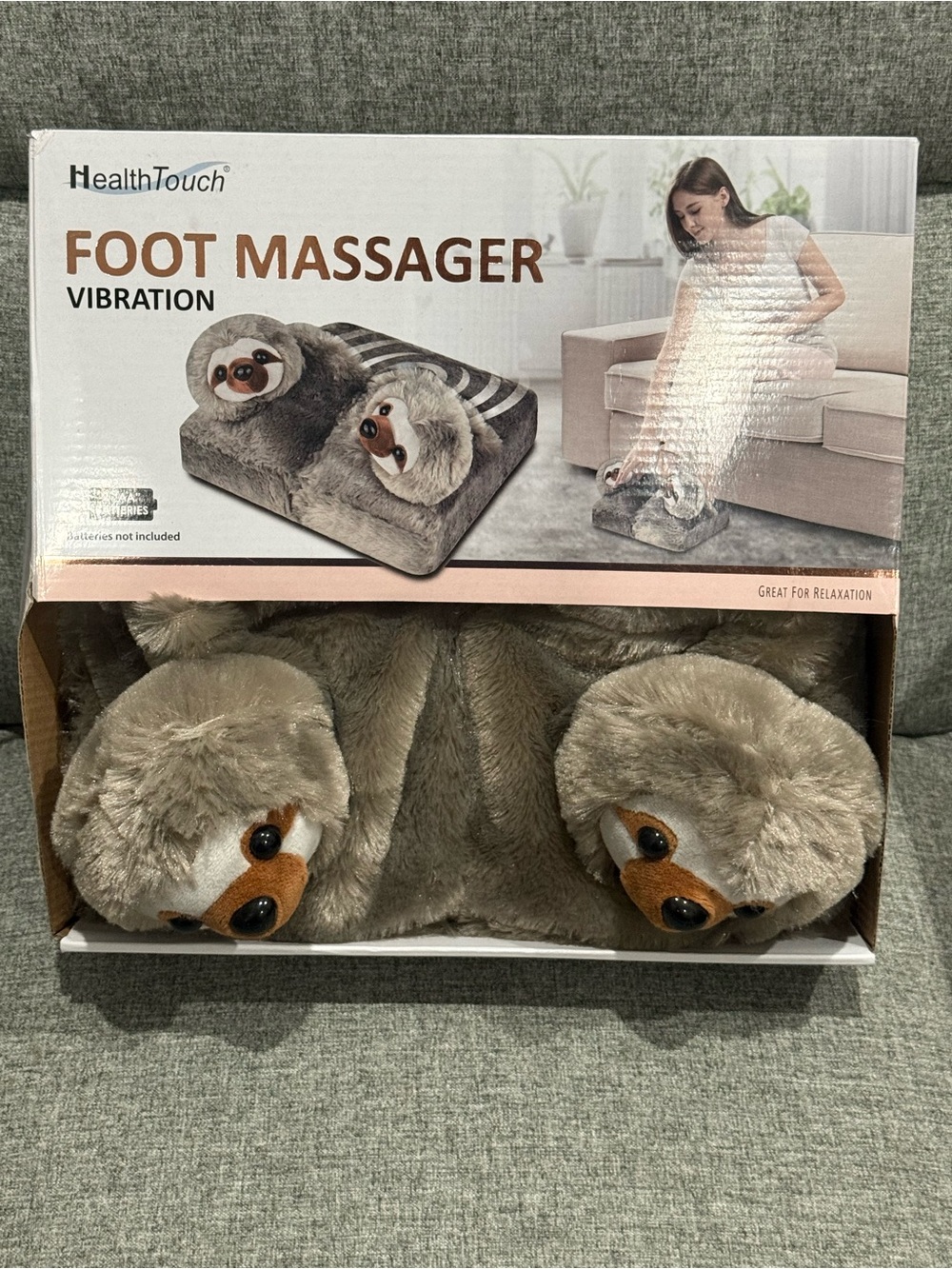 Sloth Foot Massager with Vibration - NEW